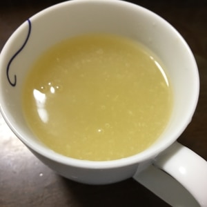 蜂蜜無し！レンジで簡単『HOT生姜湯』(o^^o)